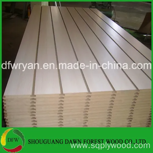 High Glossy Melamine Faced 15/18mm Slot MDF